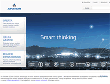 Tablet Screenshot of apator.com